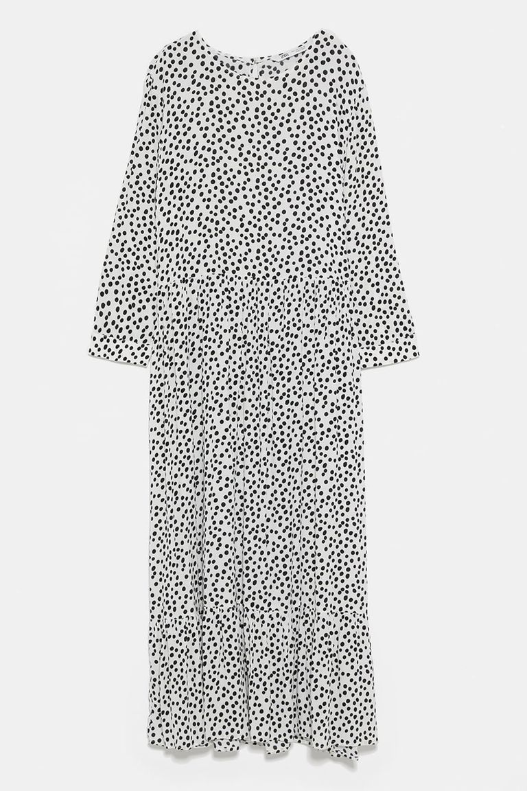 Zara's famous polka-dot dress boosts ...